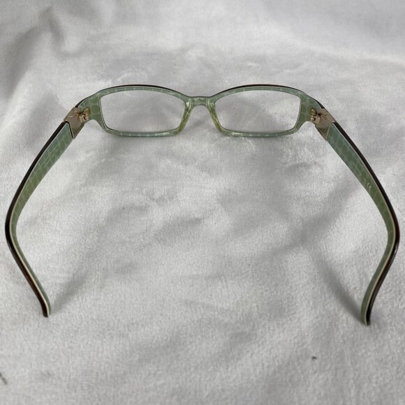 Kate Spade Florence 0JDJ Brown Green Eyeglasses Frames 51-16-130-27mm Italy - Picture 4 of 11